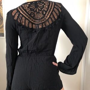 Forever 21 Black Romper